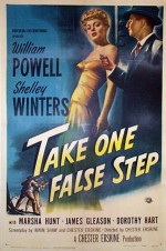 Take One False Step (1949) afişi