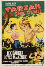 Tarzan And The She-devil (1953) afişi