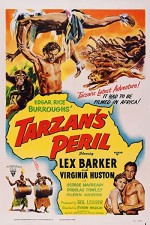 Tarzan's Peril (1951) afişi