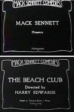 The Beach Club (1928) afişi