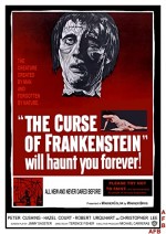 The Curse Of Frankenstein (1957) afişi