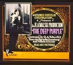 The Deep Purple (1920) afişi