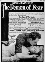 The Demon Of Fear (1916) afişi