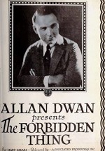 The Forbidden Thing (1920) afişi