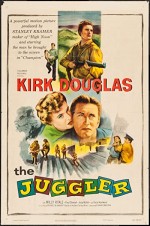 The Juggler (1953) afişi