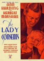 The Lady Consents (1936) afişi