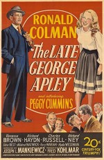 The Late George Apley (1947) afişi