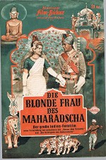 The Maharajah's Blonde (1962) afişi