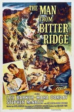 The Man From Bitter Ridge (1955) afişi