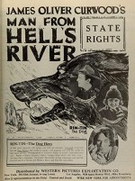 The Man From Hell's River (1922) afişi