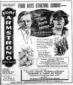 The Man From Home (1922) afişi