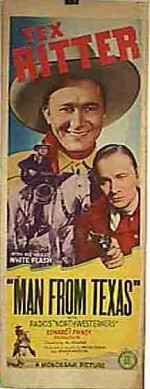 The Man From Texas (1939) afişi