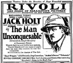 The Man Unconquerable (1922) afişi