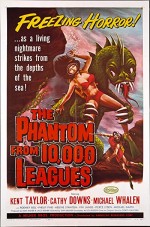 The Phantom From 10,000 Leagues (1955) afişi