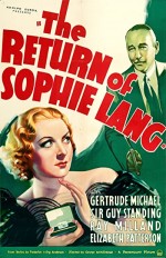 The Return Of Sophie Lang (1936) afişi