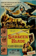 The Saracen Blade (1954) afişi