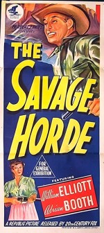 The Savage Horde (1950) afişi