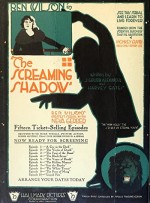 The Screaming Shadow (1920) afişi