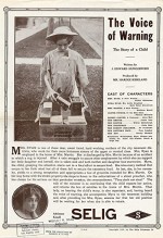The Voice Of Warning (1912) afişi