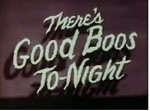 There's Good Boos To-night (1948) afişi