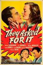 They Asked for It (1939) afişi