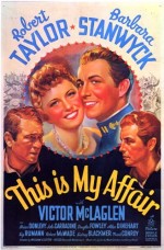 This Is My Affair (1937) afişi