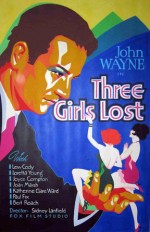 Three Girls Lost (1931) afişi