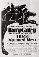 Three Mounted Men (1918) afişi