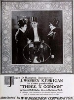 Three X Gordon (1918) afişi
