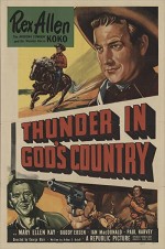 Thunder In God's Country (1951) afişi