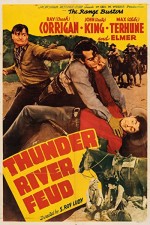 Thunder River Feud (1942) afişi