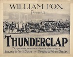 Thunderclap (1921) afişi
