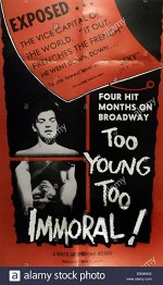 Too Young, Too ımmoral (1962) afişi