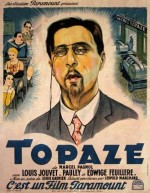 Topaze (1933) afişi