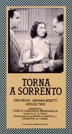Torna A Sorrento (1945) afişi