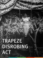 Trapeze Disrobing Act (1901) afişi