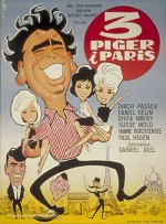Tre Piger I Paris (1963) afişi