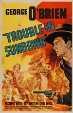 Trouble in Sundown (1939) afişi