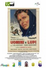 Uomini E Lupi (1956) afişi