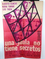 Una Jaula No Tiene Secretos (1962) afişi