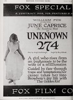 Unknown 274 (1917) afişi