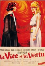 Vice And Virtue (1963) afişi