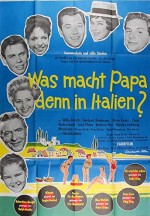 Was Macht Papa Denn In ıtalien? (1961) afişi