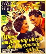 Wenn Am Sonntagabend Die Dorfmusik Spielt (1953) afişi