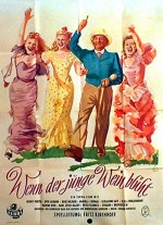 Wenn Der Junge Wein Blüht (1943) afişi