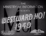 Westward Ho! (1940) afişi