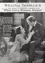 What Every Woman Knows (1921) afişi