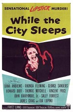 While The City Sleeps (1956) afişi