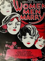 Women Men Marry (1922) afişi