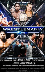 Wrestlemania 23 (2007) afişi